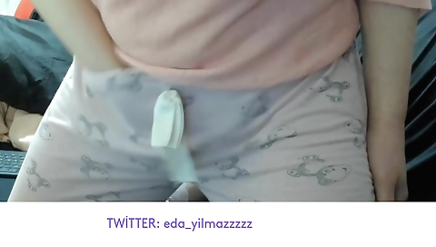 I masturbate when I'm on a solo masturbation video