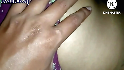 Indian teen gets fucked in pov on the bed by her dad