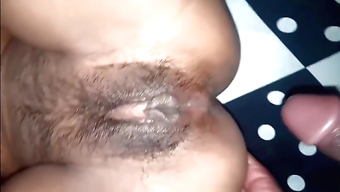 Indian woman in a sexy dress gets her pussy fucked
