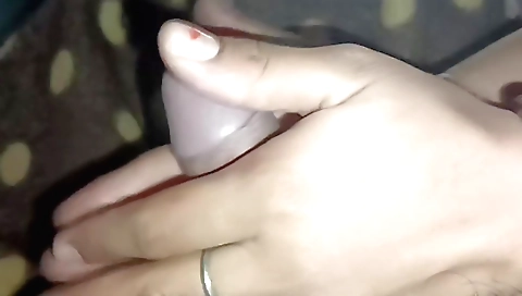 Handjob with a guy in a big cock in my amateur porn clip