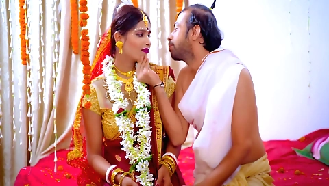 Indian girl gets fucked by her ex and hubby in a threesome