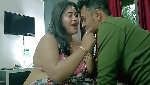Indian MILF is ready to get fucked hard at the house