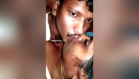 Indian brunette with big fat booty getting her man hard