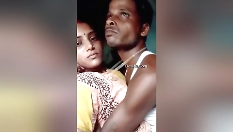 Busty brunette gets her pussy fucked by a boyfriend