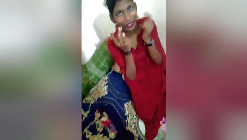 Indian milf 18+ giving blowjob and oral sex in the bed
