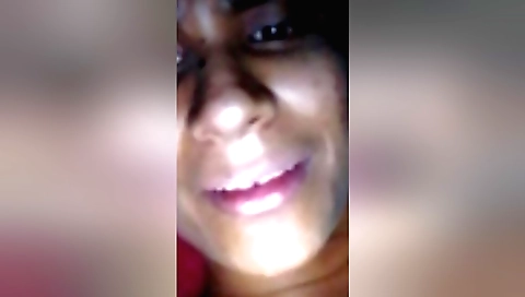 Indian babe in stockings sucks a big dick and enjoys it
