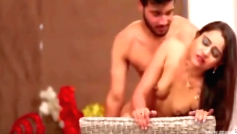 Indian milf with a big ass enjoys a big dick in a hot video
