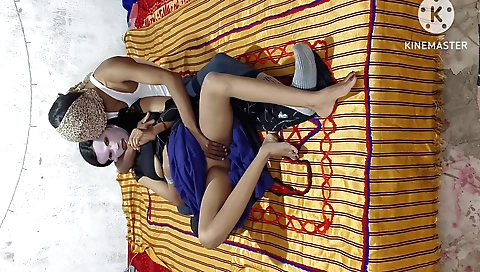 Desi hot payment girl playing her boyfriend's cock
