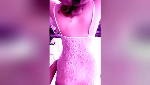 Hot teen gives a sexy blowjob to a dude on a hd porn video