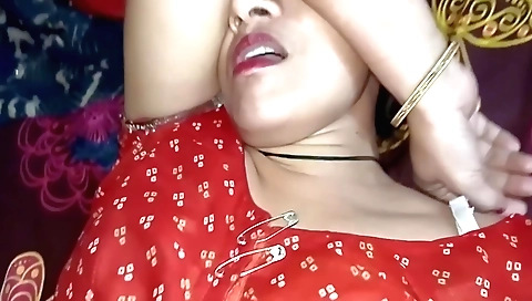 Indian girl with a hairy pussy gets fucked by her stepbrother
