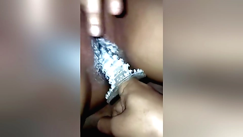 Indian amateur video with a small body and a wet pussy