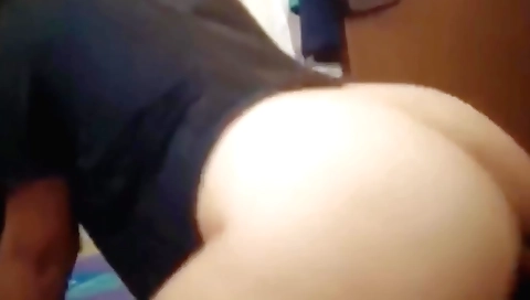 Beautiful brunette gets drilled by a big white fucker