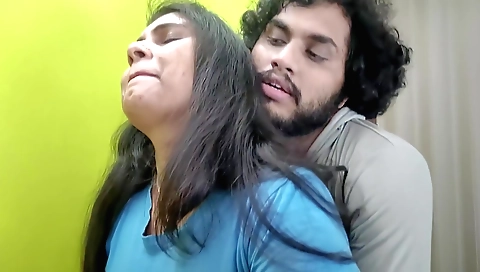 Hot indian teen girl gets fucked by a big black dick