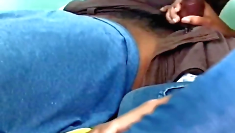 Indian brunette fingered and her pussy fingered from behind