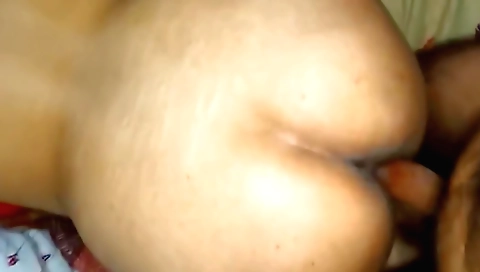 My horny amateur big ass girl is taking it from behind
