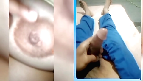 Pakistani man gets a cumshot in the hands of a hot girl