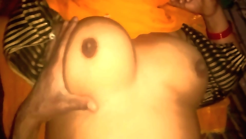 Indian bitch with a big booty is getting a dick inside her