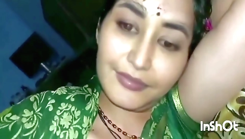Indian brunette with a hairy pussy is banging hard