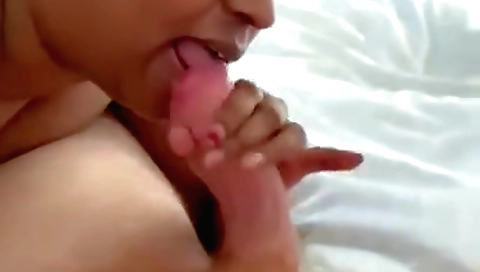 Chubby indian girl gets her stepbrother's dick in mouth