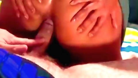 Indian girl gets her ass stuffed with cum after blowjob