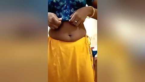 Busty Indian woman gives a blow job to her stepdaddy