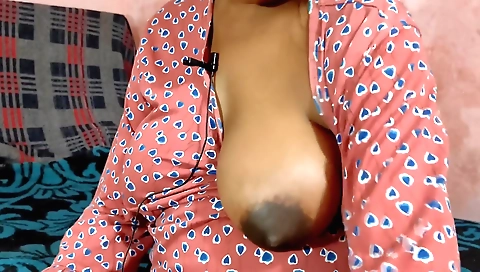 Amateur big tits brunette sucks and fucks on camera