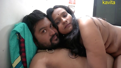Indian hairy girl riding on her dick in amateur video