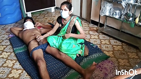 Indian girl plays with her hairy pussy and gets penetrated