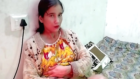 Hot amateur indian chick is making a homemade video