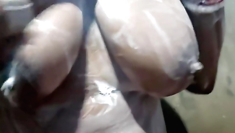 Indian babe with big tits gets fucked by her partner