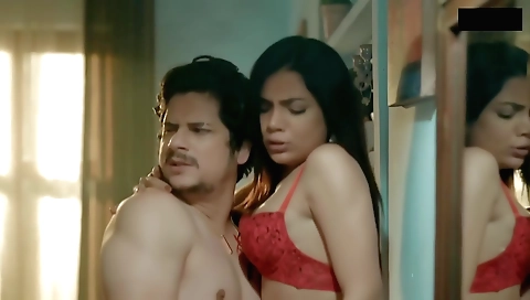 Sexy Indian lingerie babe with sexy body and big tits