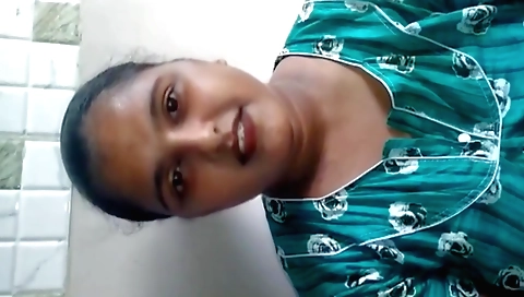 Indian brunette fucked on her face with cum on her face