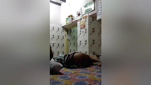 Cute indian girl gets her horny pussy taped and rubbed