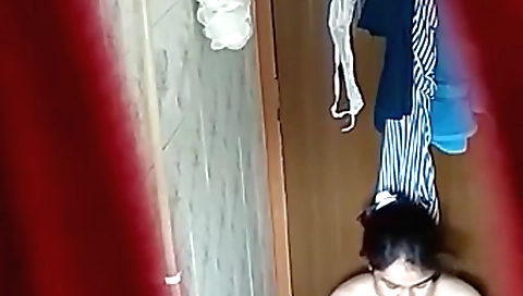 Indian teen in showering video gets her body cleaned and washed