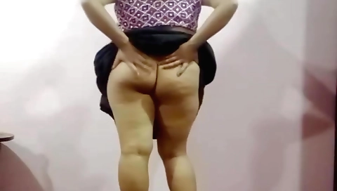 Busty chick loves her big natural tits and she masturbates