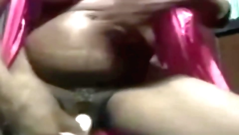 Indian hairy babe masturbates with dildo in solo video
