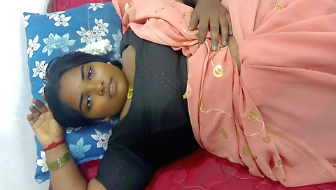 Indian babe with a big stepmom can't stop herself from sex