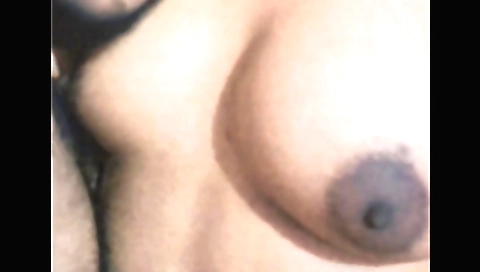 Big boobs brunette with small tits and a nice body is doing some wild