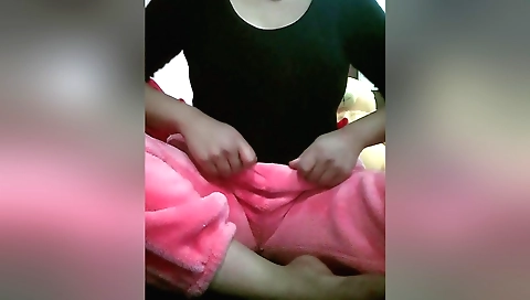 Indian chick doing things on webcam in different poses