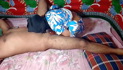 Indian video with hot girl taking balls from the mouth