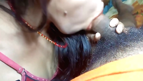 Indian hibhi milf rides her man's dick and gets her pussy pounded